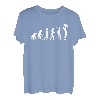 Vater Evolution Baby Vatertag Niedlich Papas Lustiges Geschenk T-Shirt