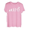 Vater Evolution Baby Vatertag Niedlich Papas Lustiges Geschenk T-Shirt