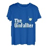 The GinFather Shirt Gin Vater Trinker lustiges Gin Tonic T-Shirt