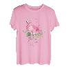 Flamingo Party Liebhaber Hawaiianischer Sommer Tropisch T-Shirt
