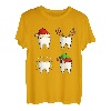 Zahn Santa Rentier Elf Weihnachten Pyjama Cool X-Mas Zahnarzt T-Shirt
