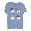 Zahn Santa Rentier Elf Weihnachten Pyjama Cool X-Mas Zahnarzt T-Shirt