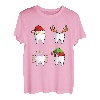 Zahn Santa Rentier Elf Weihnachten Pyjama Cool X-Mas Zahnarzt T-Shirt