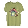Cottagecore Dekofigur Frosch, Schnecke, Pilz, ästhetisch T-Shirt