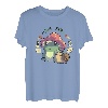 Cottagecore Dekofigur Frosch, Schnecke, Pilz, ästhetisch T-Shirt