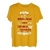 Herren Papa Superheld T-Shirt