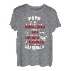 Herren Papa Superheld T-Shirt