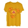 Feuer Drache W20 Würfel Fantasy Rollenspiel Brettspiel Shirt