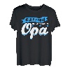 Herren Großvater Spruch Großpapa Held mit drei Buchstaben Opa T-Shirt