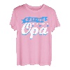 Herren Großvater Spruch Großpapa Held mit drei Buchstaben Opa T-Shirt