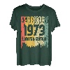 50 Jahre Vintage Legend seit Februar 1973 50. Geburtstag T-Shirt