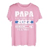 Herren Papa 2022 Laden Vater Vatertag Dad Werdender Vater Loading T-Shirt