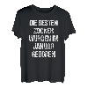 Januar Geboren Zocken Gamer Weihnachts Geschenk Shirt Lustig T-Shirt