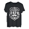 Vatertagsgeschenk Sprüche Vater Sohn Tochter Opa Männertag T-Shirt