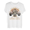 Hapfox Respect Your Elders Lifting Clubs Gewichtheben T-Shirt