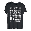 Jahrgang 1972 Geschenk für Mann zum Geburtstag Wein Witz T-Shirt