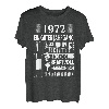 Jahrgang 1972 Geschenk für Mann zum Geburtstag Wein Witz T-Shirt