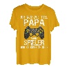Lustige Gamer Videospiele Geschenk für Papa Vater Männer T-Shirt