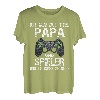Lustige Gamer Videospiele Geschenk für Papa Vater Männer T-Shirt