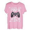 Lustige Gamer Videospiele Geschenk für Papa Vater Männer T-Shirt