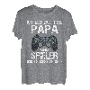Lustige Gamer Videospiele Geschenk für Papa Vater Männer T-Shirt