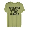 Lustige Geburtstagsgeschenkidee mit der Aufschrift  I'm Luigi Doing Luigi Things  T-Shirt