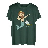 Merdad Meerjungfrau Meerjungmann Vatertag Tochter T-Shirt