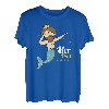 Merdad Meerjungfrau Meerjungmann Vatertag Tochter T-Shirt