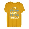 Herren I'm Hubert Doing Hubert Things Vornamen Spruch Geschenk T-Shirt