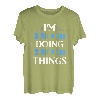 Herren I'm Hubert Doing Hubert Things Vornamen Spruch Geschenk T-Shirt