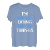 Herren I'm Hubert Doing Hubert Things Vornamen Spruch Geschenk T-Shirt