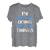 Herren I'm Hubert Doing Hubert Things Vornamen Spruch Geschenk T-Shirt