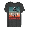 Papitän - Retro Vintage Geschenk für Papa - Vaterag T-Shirt