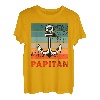 Papitän - Retro Vintage Geschenk für Papa - Vaterag T-Shirt