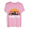 Papa Zwillinge Vater Geschenk Vatertag Papi Bär T-Shirt