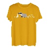 Dachs Herzschlag Hemd Tier für Kind/Frauen/Männer Geschenk T-Shirt