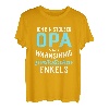 Herren Ich bin stolzer Opa eines wahnsinnig fantastischen Enkels T-Shirt