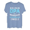 Herren Ich bin stolzer Opa eines wahnsinnig fantastischen Enkels T-Shirt