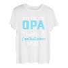 Herren Ich bin stolzer Opa eines wahnsinnig fantastischen Enkels T-Shirt