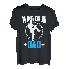 Wing Chun Vater Trainer Training Kampfkunst Kampfsport Papa T-Shirt