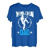 Wing Chun Vater Trainer Training Kampfkunst Kampfsport Papa T-Shirt