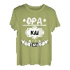 Opa ist der Beste Großvater Geschenk Kai T-Shirt