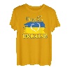 Pray for Ukraine Ukrainische Flagge Herz T-Shirt