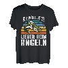 Lustiges Angler und Fischer Spruch T-Shirt