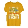 Lustiges Angler und Fischer Spruch T-Shirt