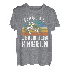 Lustiges Angler und Fischer Spruch T-Shirt