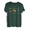 MEIN PLAN FÜR HEUTE Kaffee Trinken Pferd Reiten Wein Rotwein T-Shirt