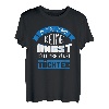Vater Papa von zwei Töchtern Mädchen Vatertag T-Shirt