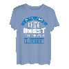 Vater Papa von zwei Töchtern Mädchen Vatertag T-Shirt