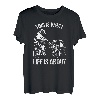 Dirt Bike Dad Motocross Motorrad FMX Biker Vater mit Kinder T-Shirt